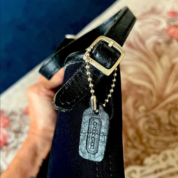 Coach 1999 vintage Coach Neoprene black mini hobo - Picture 10 of 10